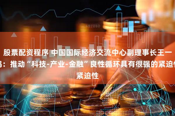 股票配资程序 中国国际经济交流中心副理事长王一鸣：推动“科技-产业-金融”良性循环具有很强的紧迫性